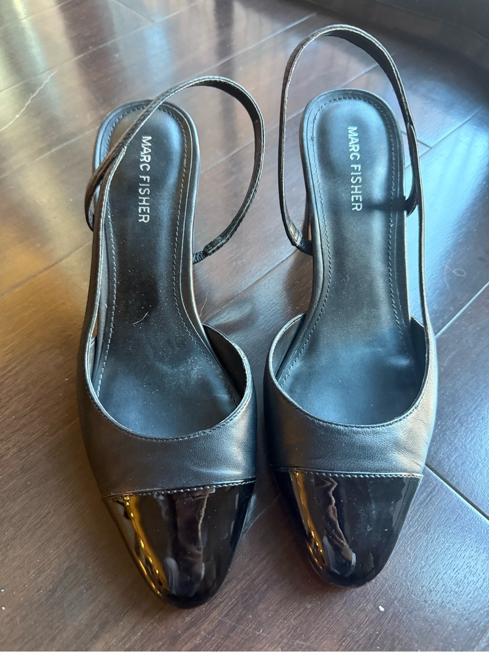 Marc Fisher Womens Laynie Black Pump Size 8.5